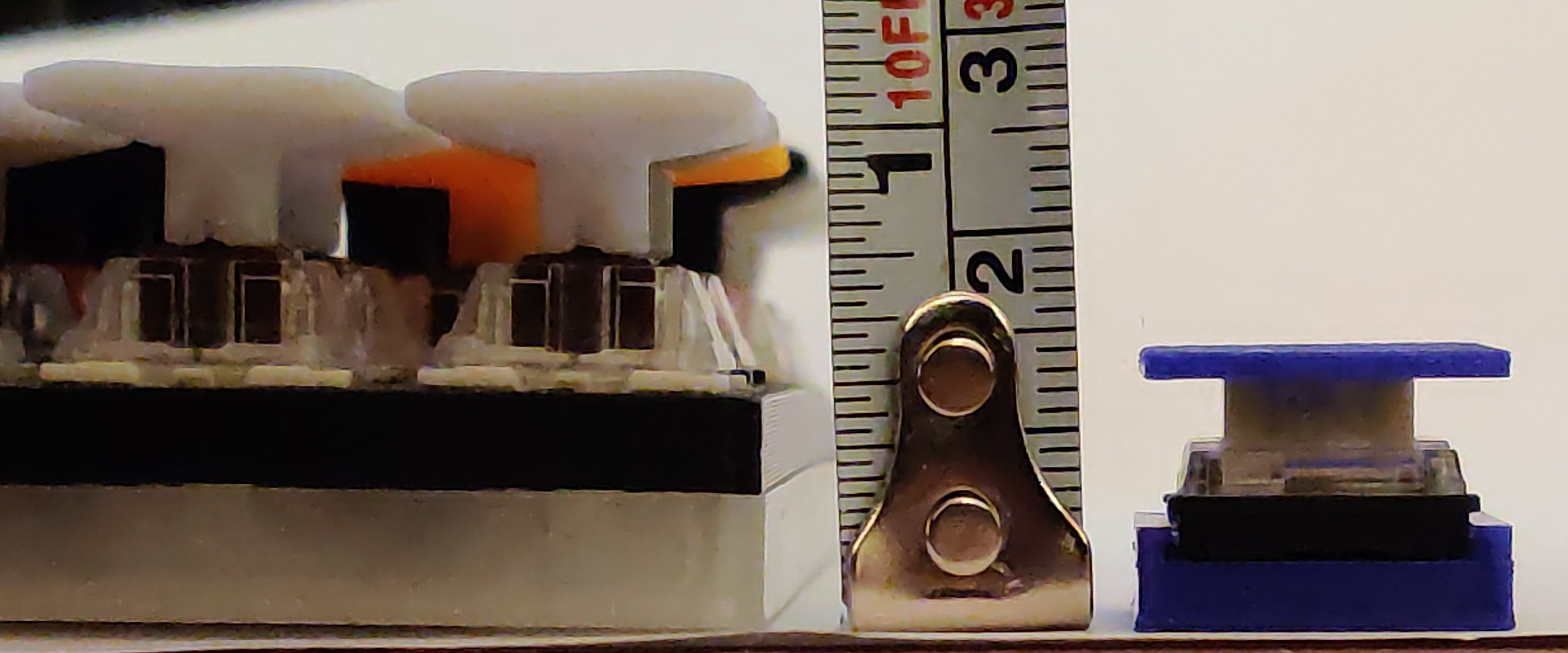 Key switch height compared to v1